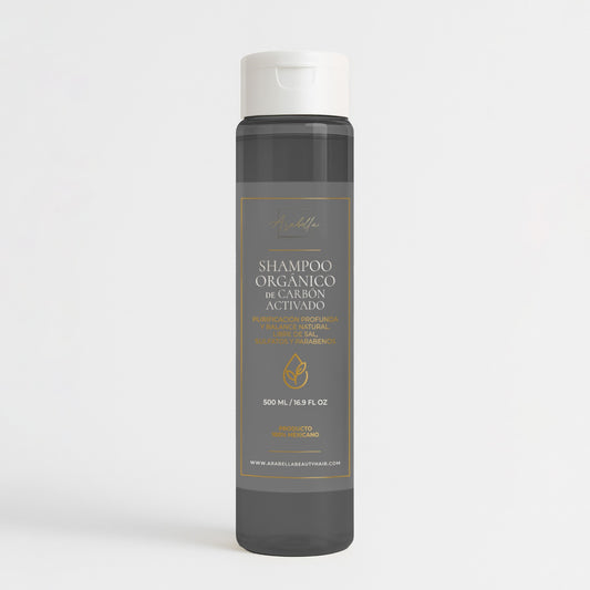 Shampoo Orgánico de Carbón Activado