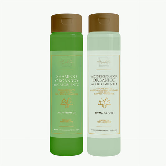 Kit Crecimiento Capilar con Biotina (Shampoo y Acondicionador)